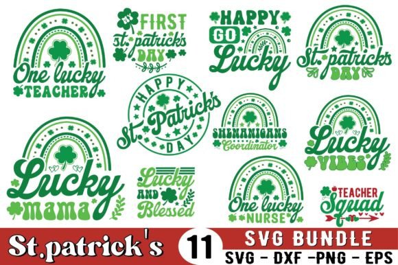 Download St.Patrick’s Svg Bundle, Lucky Svg - Lucky svg Collection