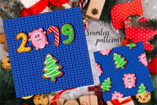 Download New Year Patterns 2019 Year of Pig - 2019 Collection