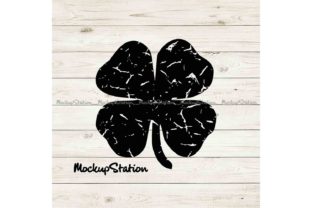 Download Clover, Grunge Distressed Shamrock - Shamrock Collection