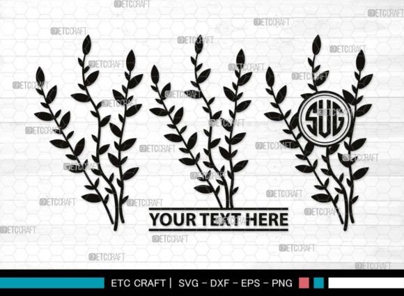 Download Pussy Willow Monogram, Spring Nature Svg - Nature svg Collection