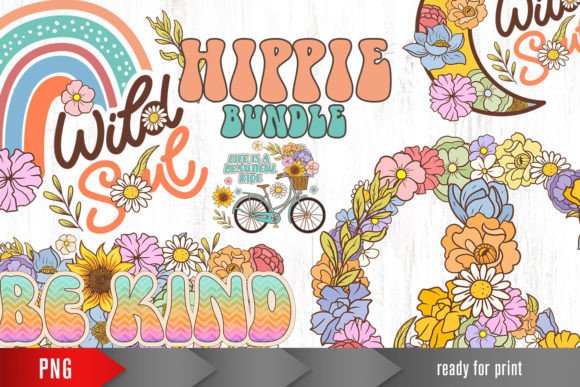 Download Hippie Sublimation Bundle PNG, Peace - Hippie Collection